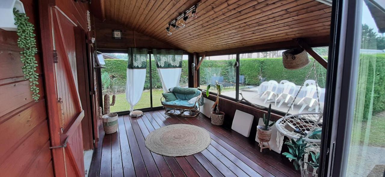 Chalet Bord De Mer Lingreville Exterior foto